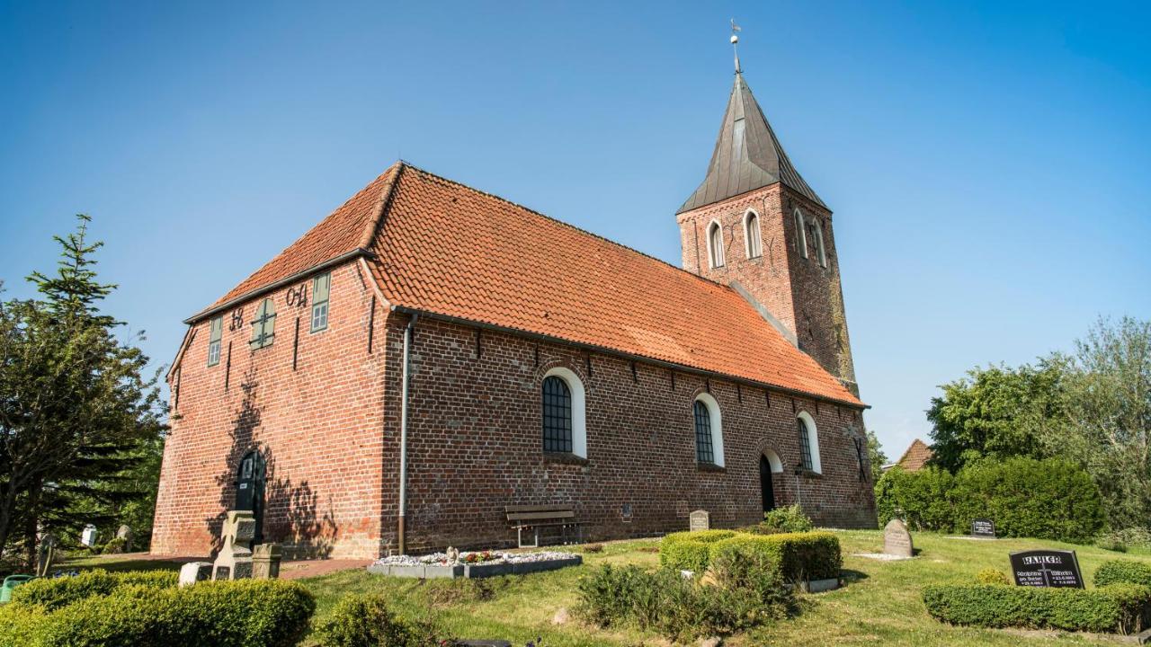 Kirchspielkrug Landhotel & Restaurant Westerhever Bagian luar foto