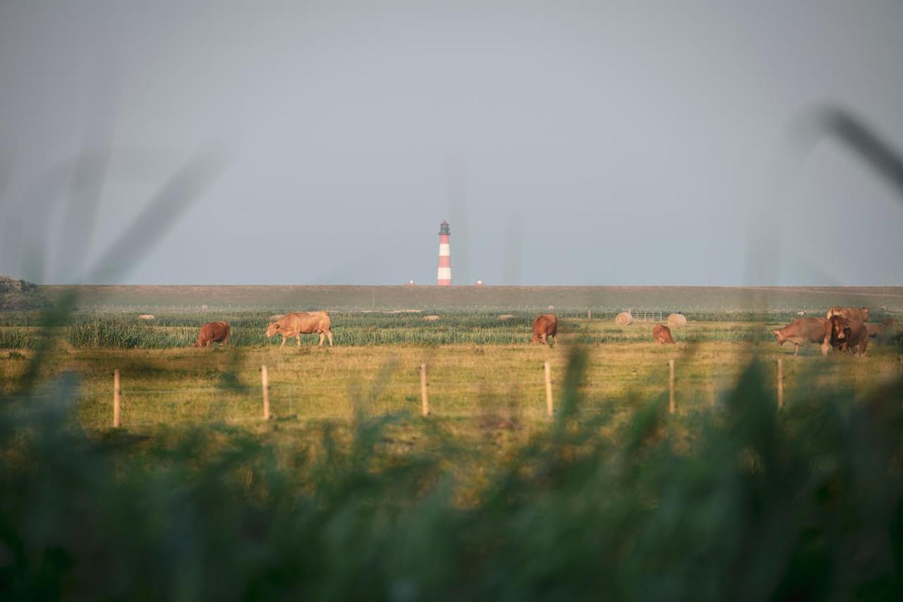Kirchspielkrug Landhotel & Restaurant Westerhever Bagian luar foto