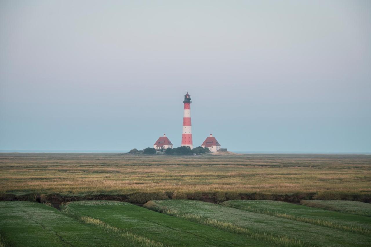 Kirchspielkrug Landhotel & Restaurant Westerhever Bagian luar foto